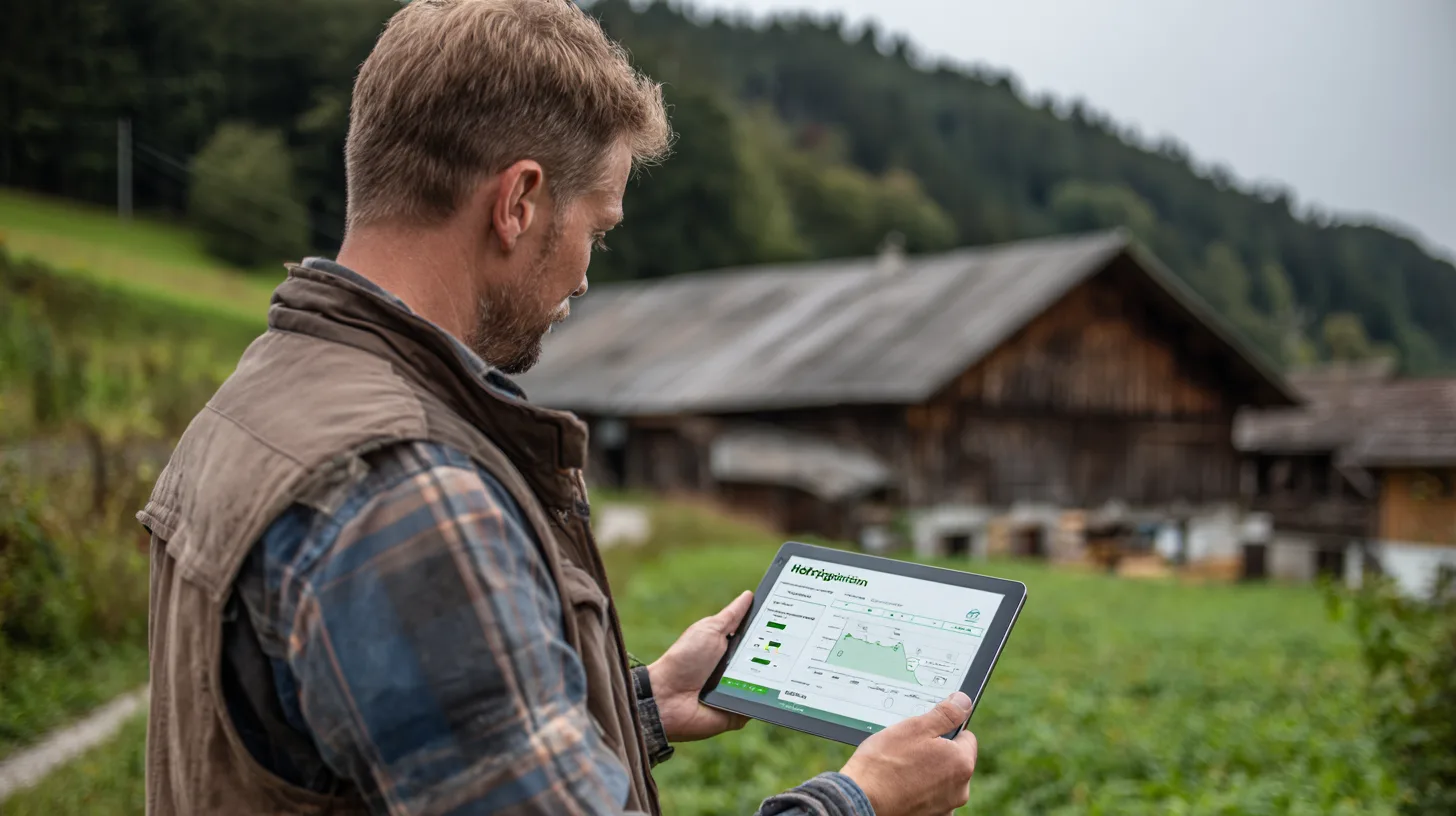 HofPilot-App im Einsatz auf dem Hof